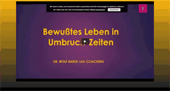 Desktop Screenshot of luxcoaching.eu